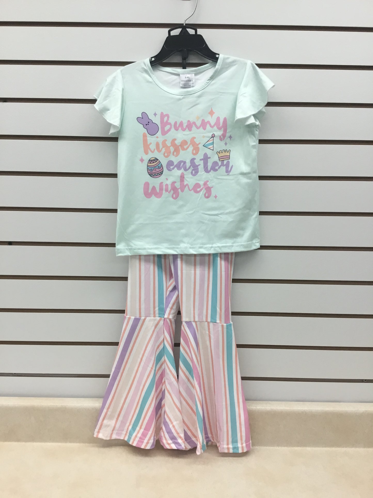 Bunny Kisses Easter Wishes 2 piece outfit