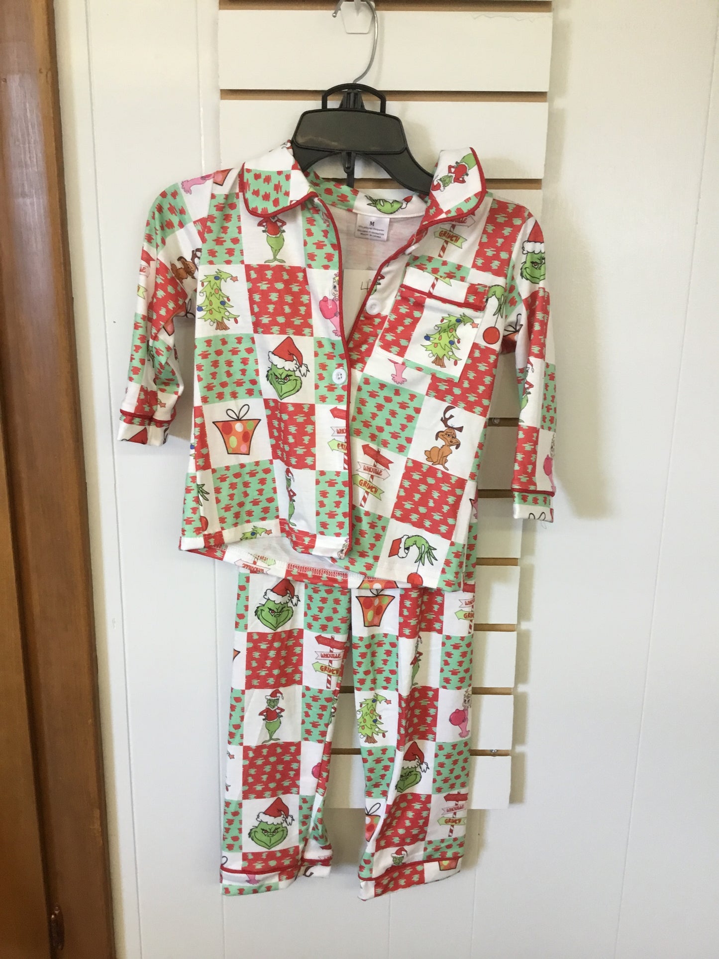 Grinch pajamas