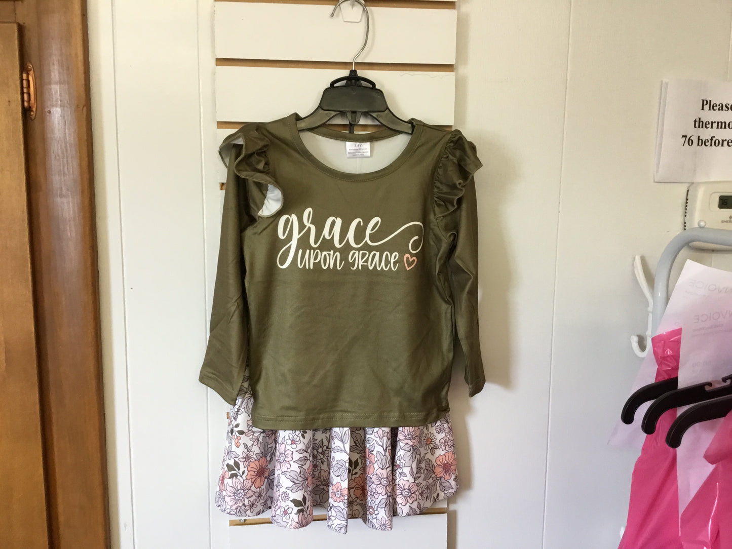 Grace Upon Grace shirt and skirt