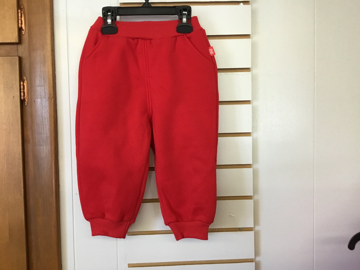 Fleece lined jogger pants