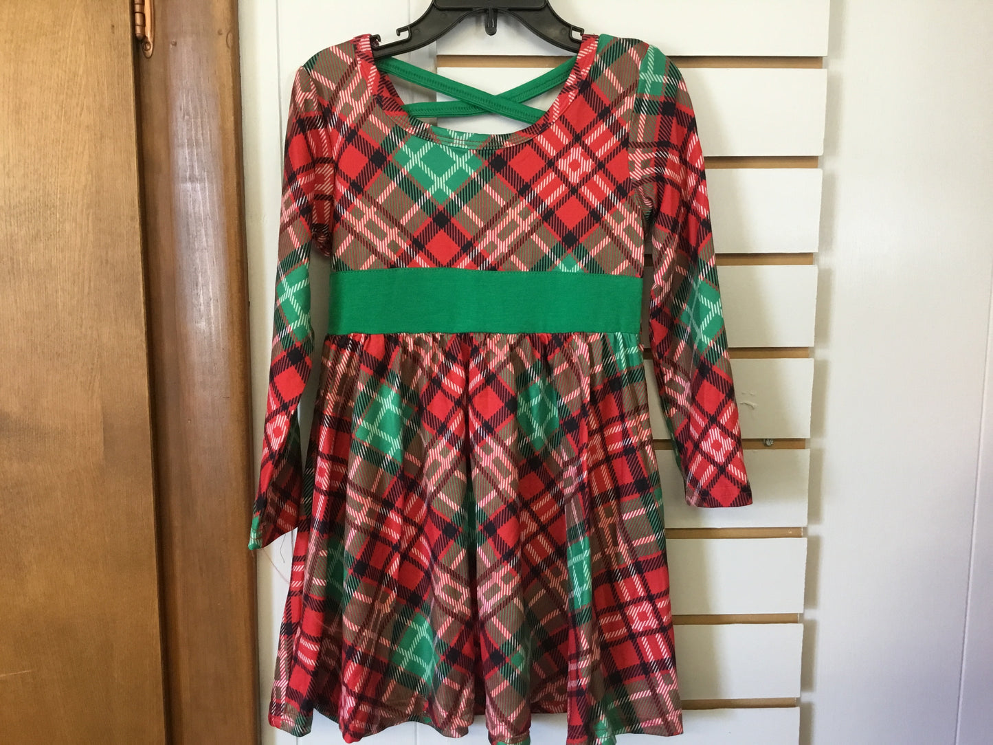 Christmas Plaid Dress