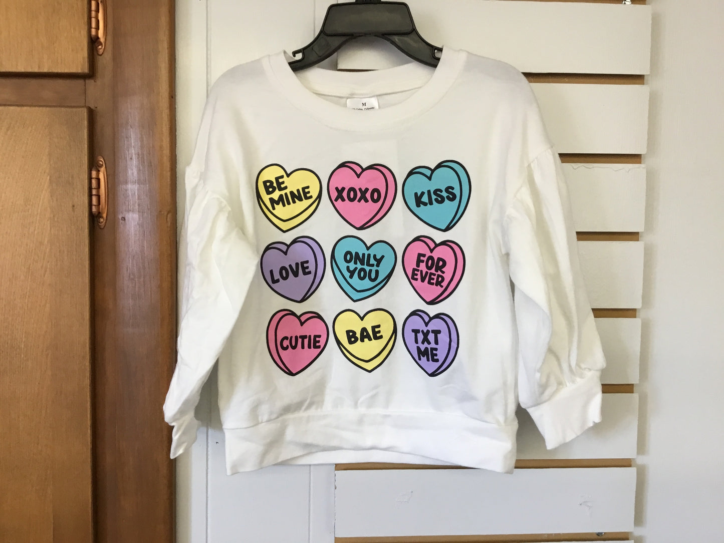Valentine sweatshirt