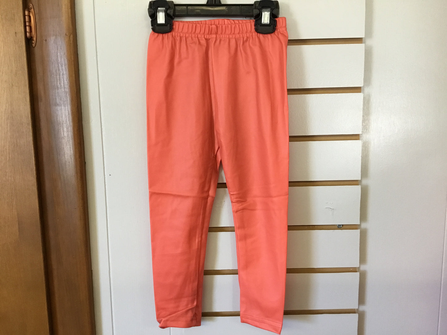 Shimmery Neon Orange Pants