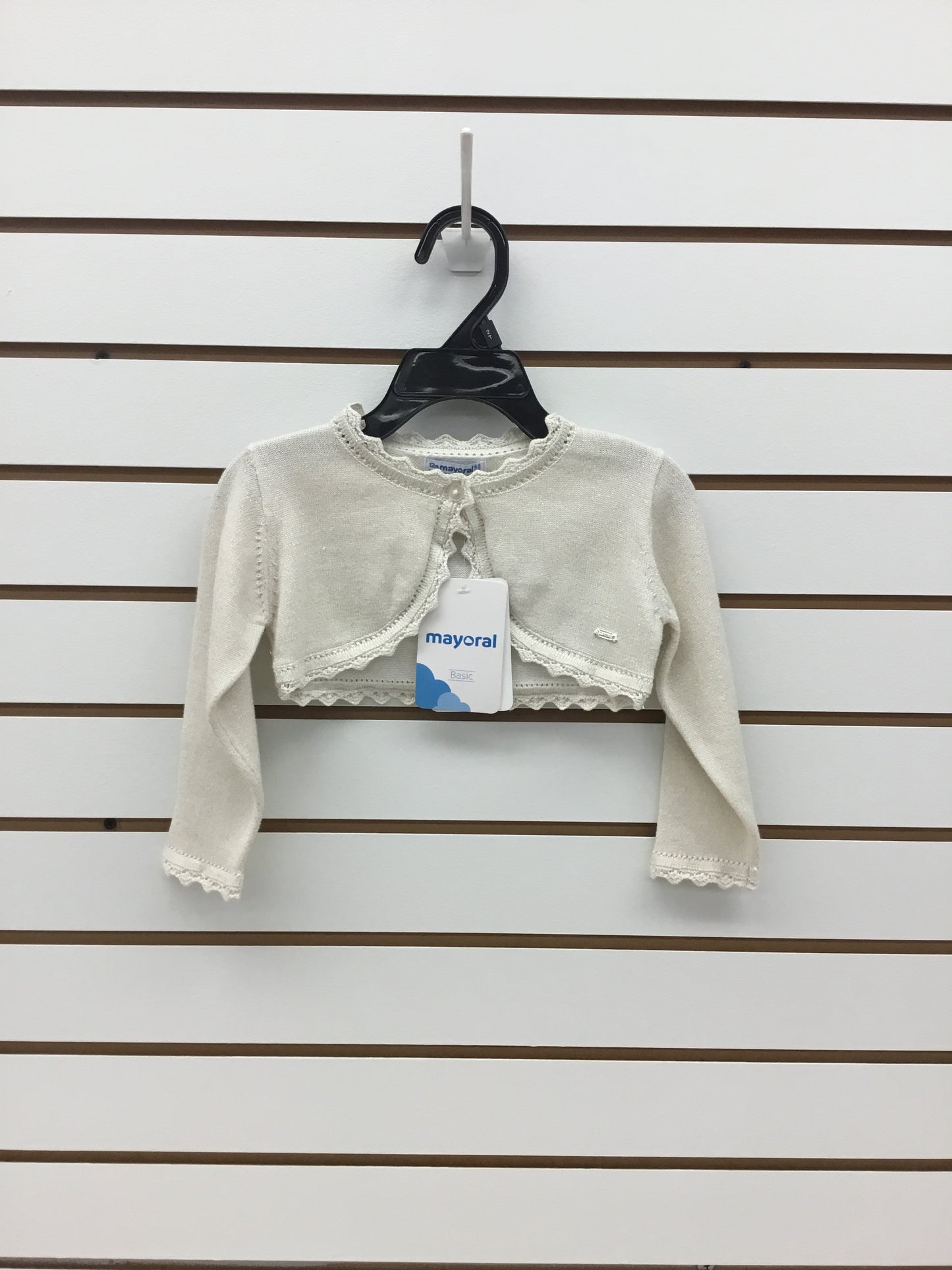 White baby jacket