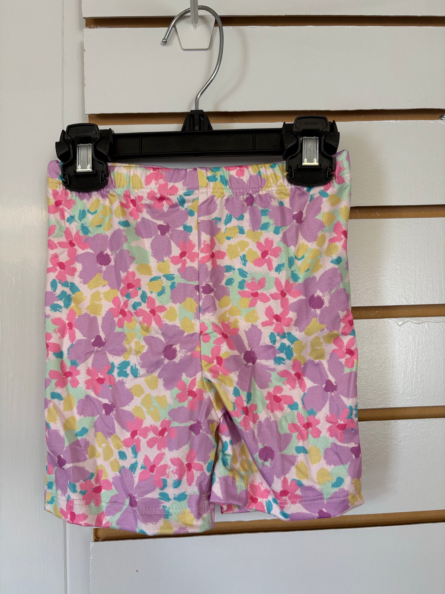 Summer Watercolor Twirl Shorts