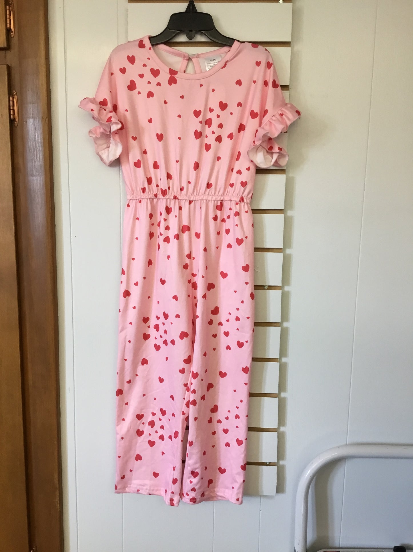 Pink Valentines Jumpsuit