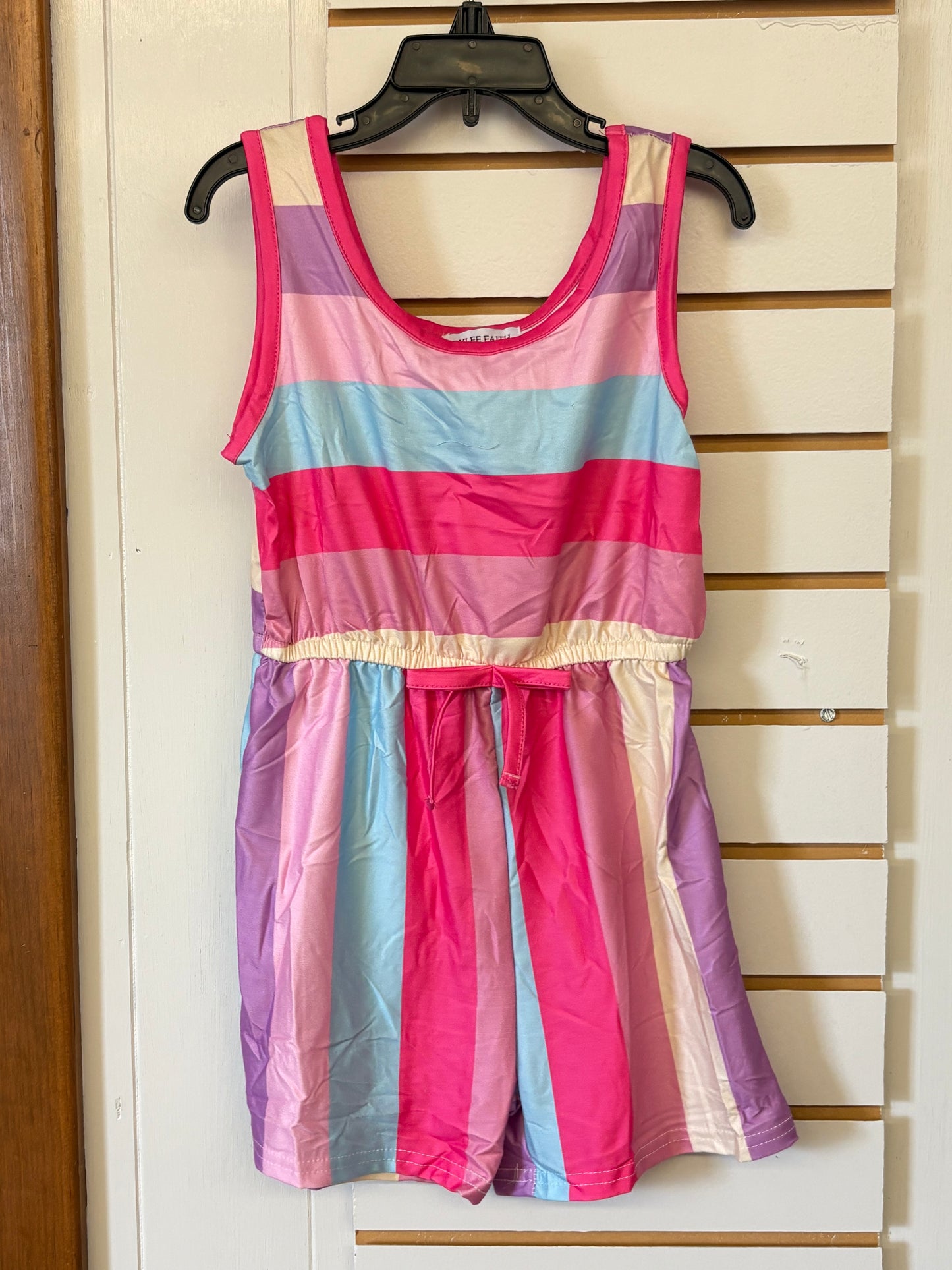Rainbow Stripe Romper