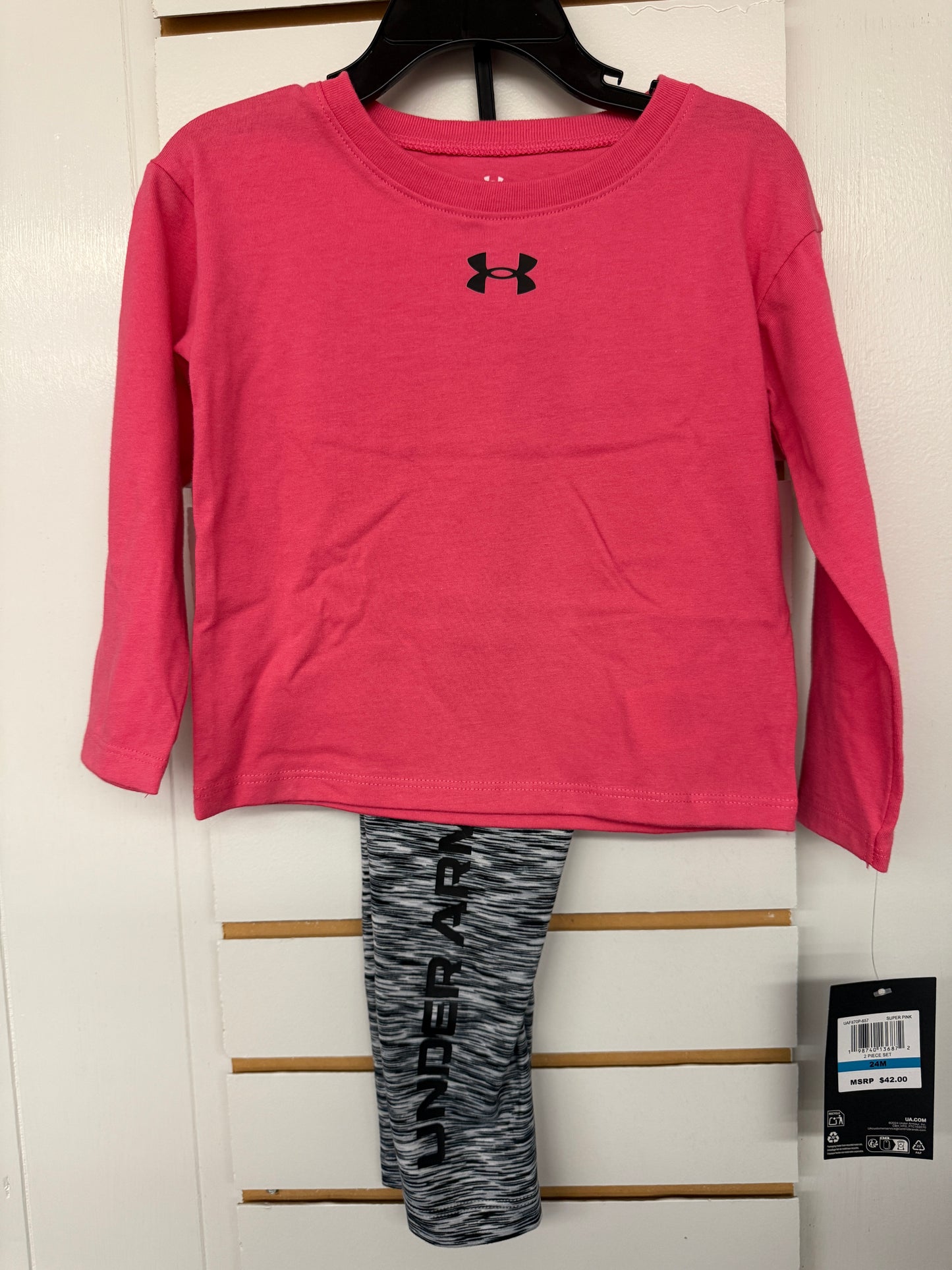 Under Armour Pink 2-Piece Set