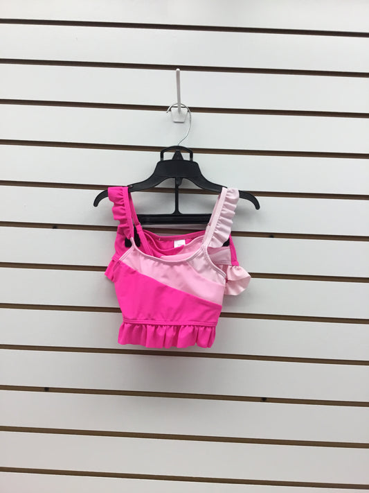 2 piece pink swimsuit