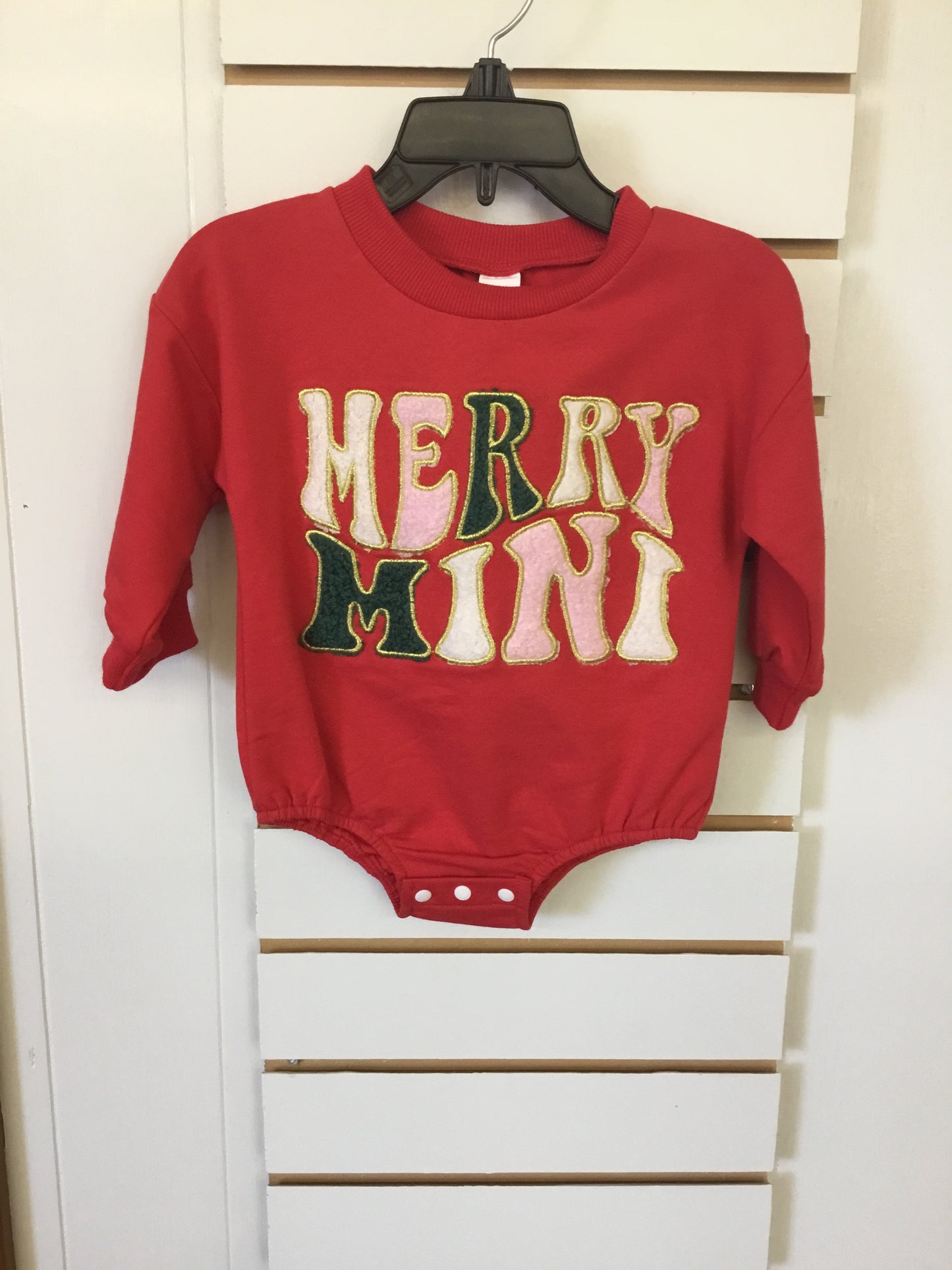 Merry mini onesie