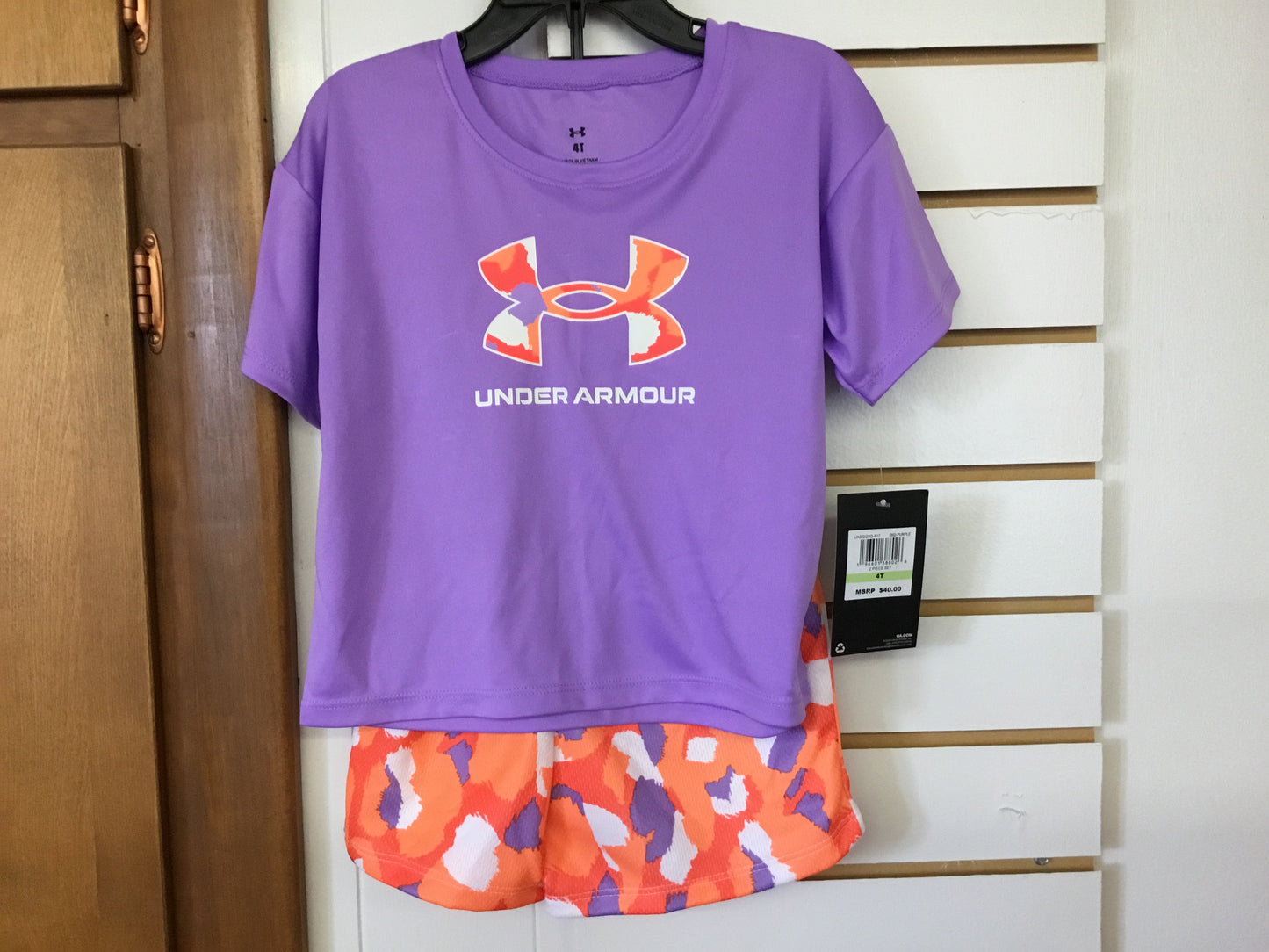 Under Armour Digi Purple 2 piece Set