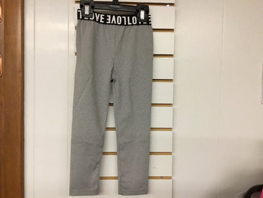 Letter Print Elasticized Leggings