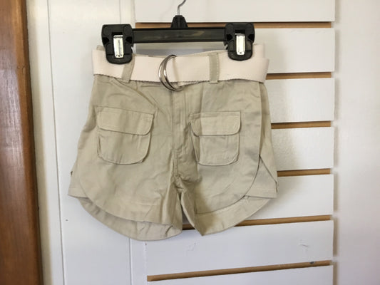Tan Belt Shorts