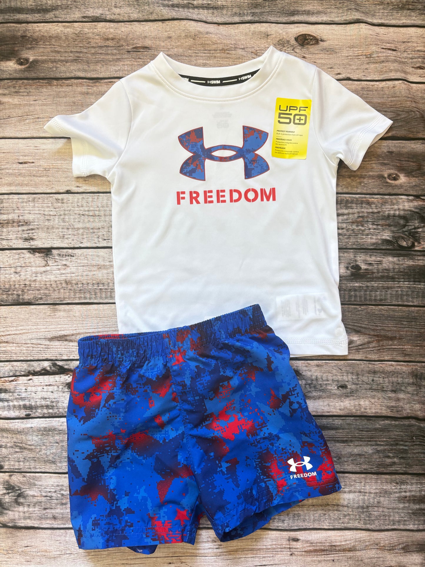 Under Armour Boys Freedom Swim Outfit