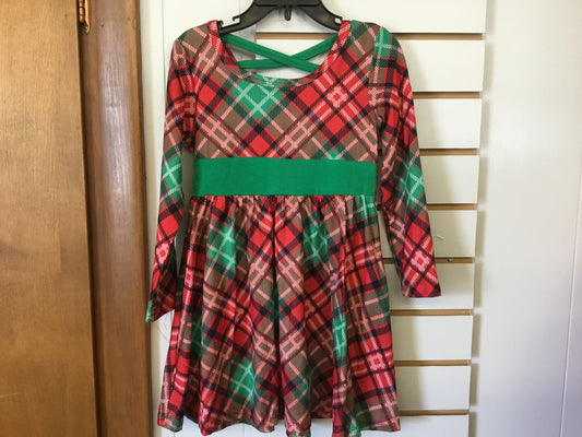 Christmas Plaid Dress