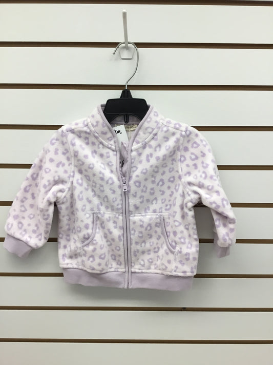 Purple print jacket