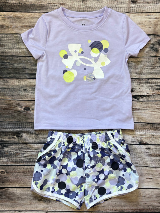 Under Armour Purple Dots Outfit