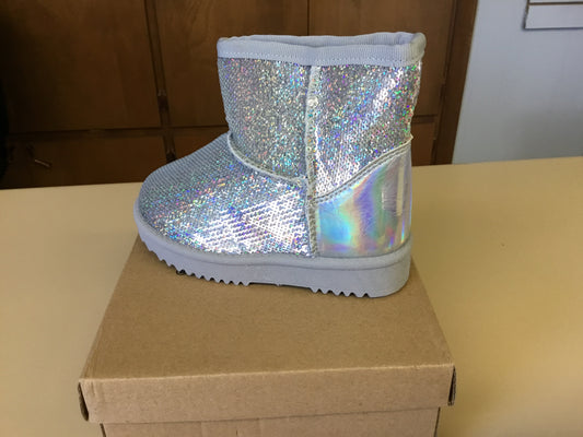Annie Silver Sparkle Boots