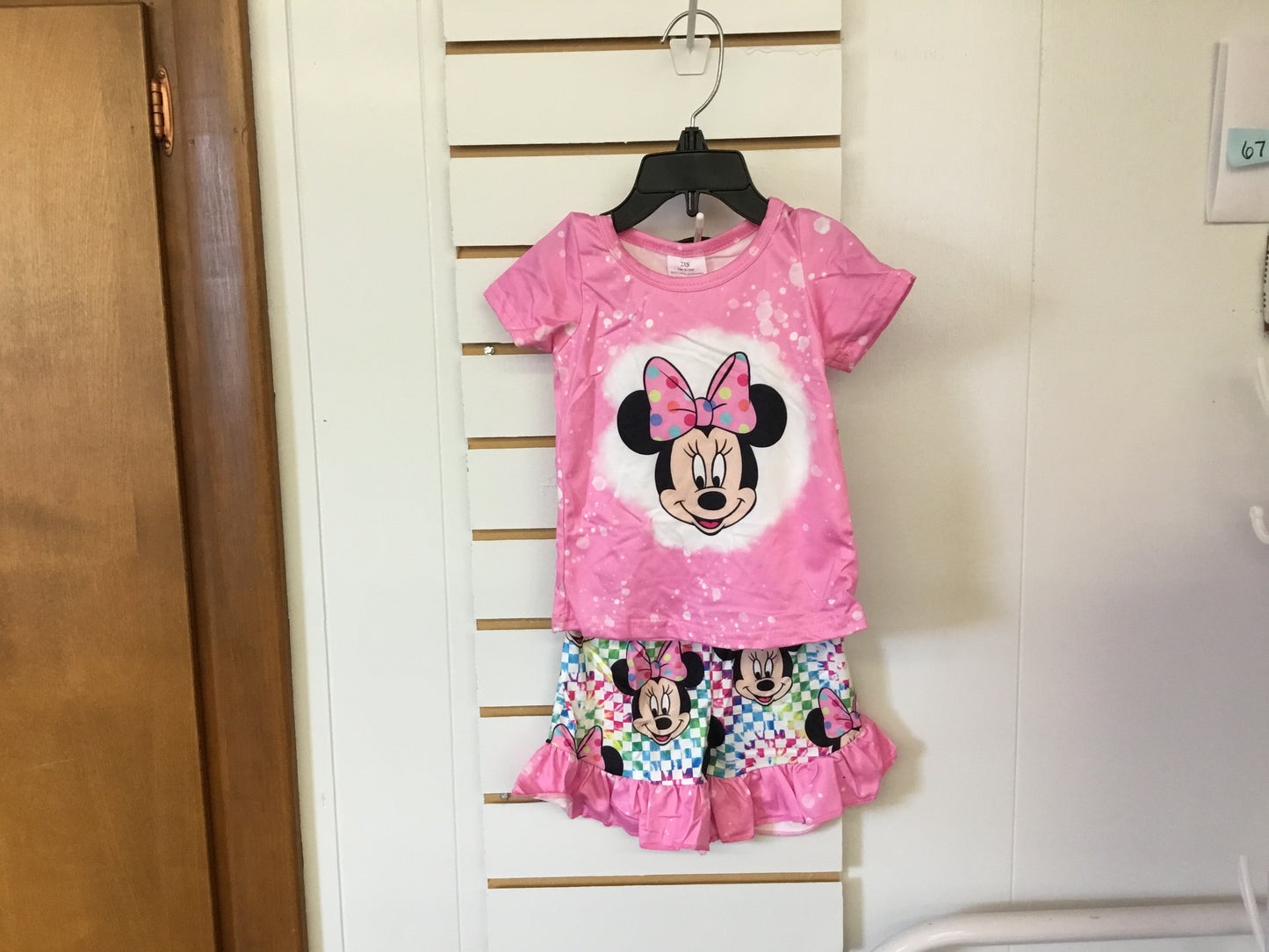 Minnie Mouse Pink Set