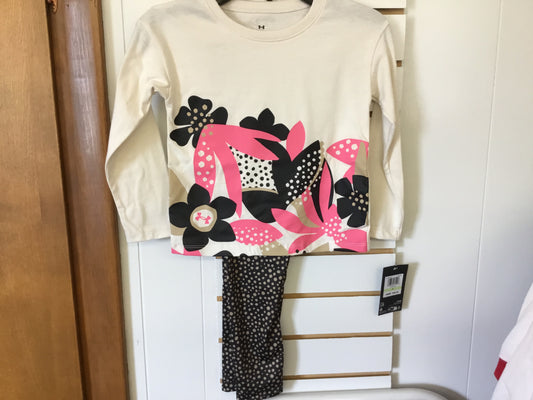 Under Armour Stone Floral 2 piece outfit