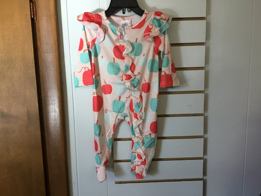 Pumpkin multi-color pajamas