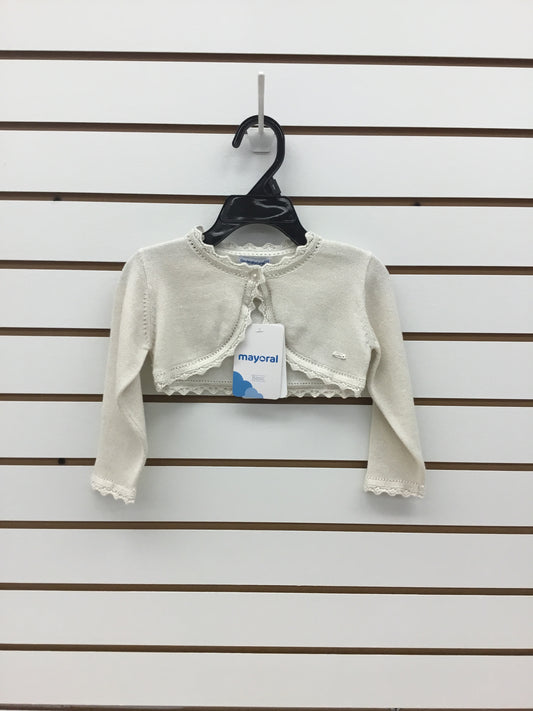White baby jacket