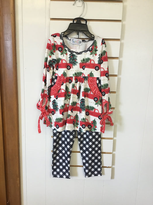 Christmas truck outfit
