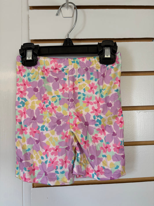Summer Watercolor Twirl Shorts
