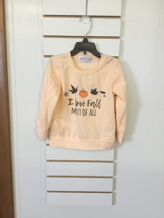 I love fall most of all sweetheart