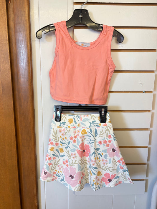 Peach 2-Piece Athletic Outfit