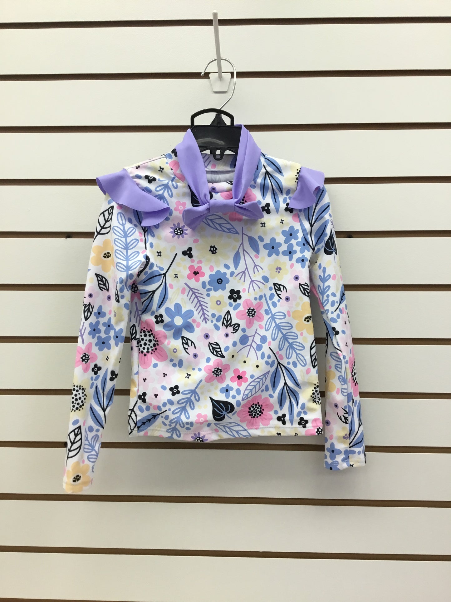 2 piece flower swimsuit