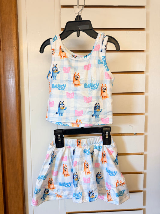 Blue 2-Piece Outfit