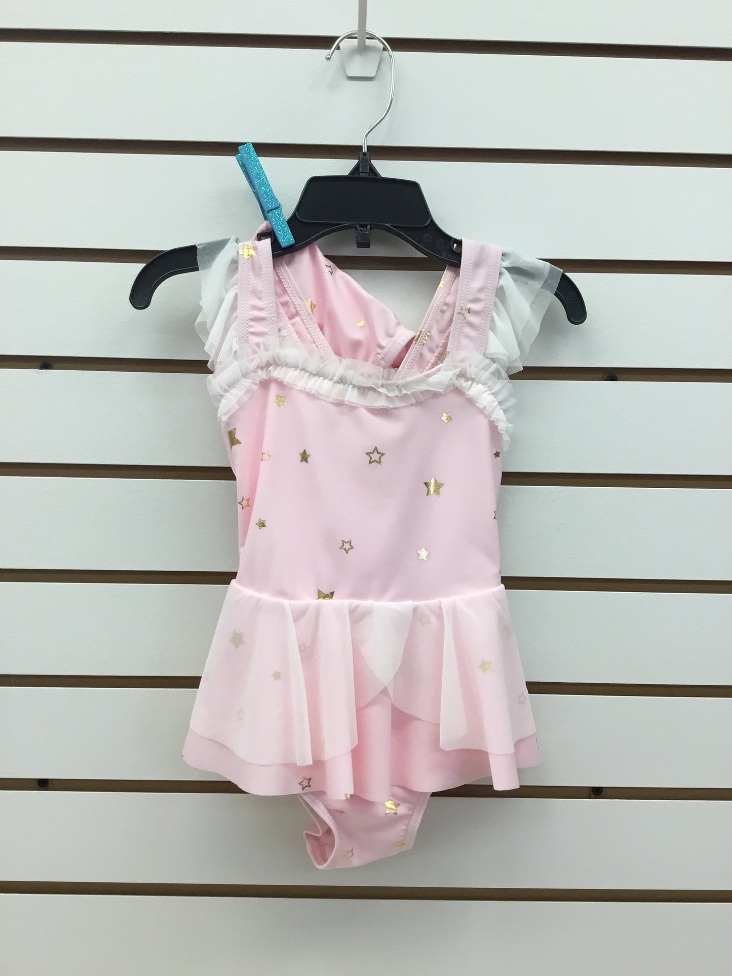 1 piece pink swimsuit