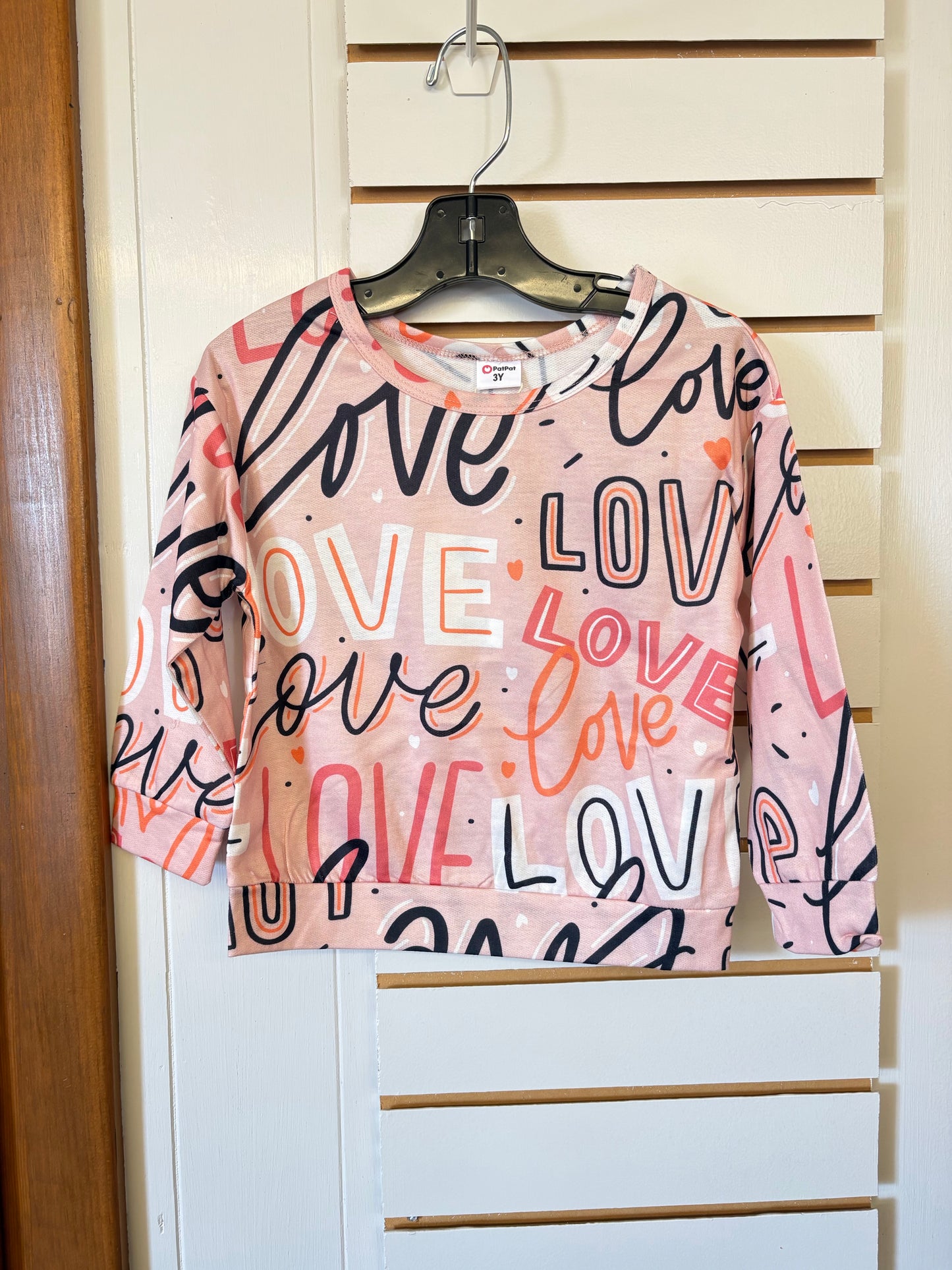 Love Pullover Sweatshirt