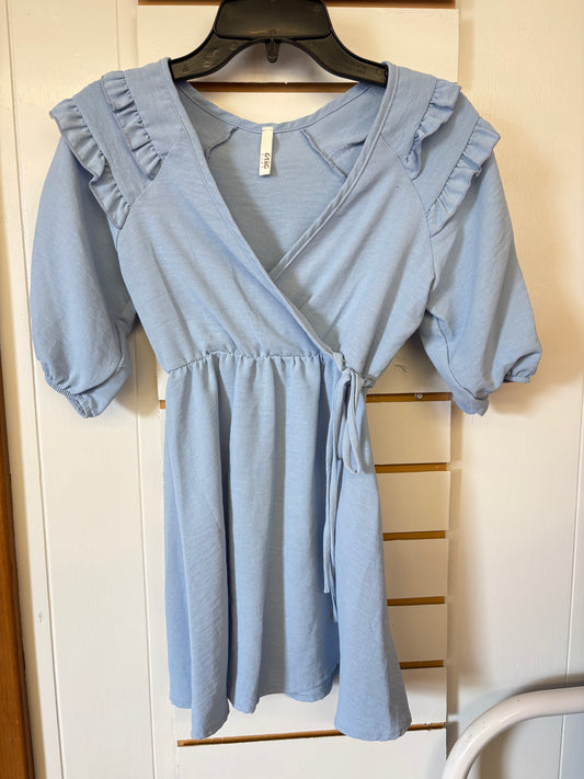 Girls Light Blue Dress
