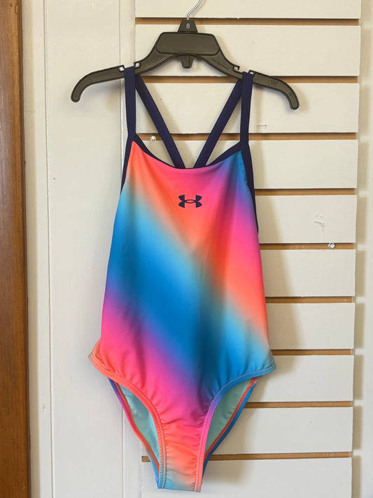 Under Armour Electric Tangerine 1 Piece Swim